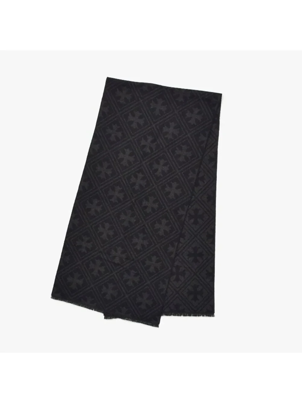 Chrome Hearts Scarf Math Plus Long All Over Print CH Cashmere